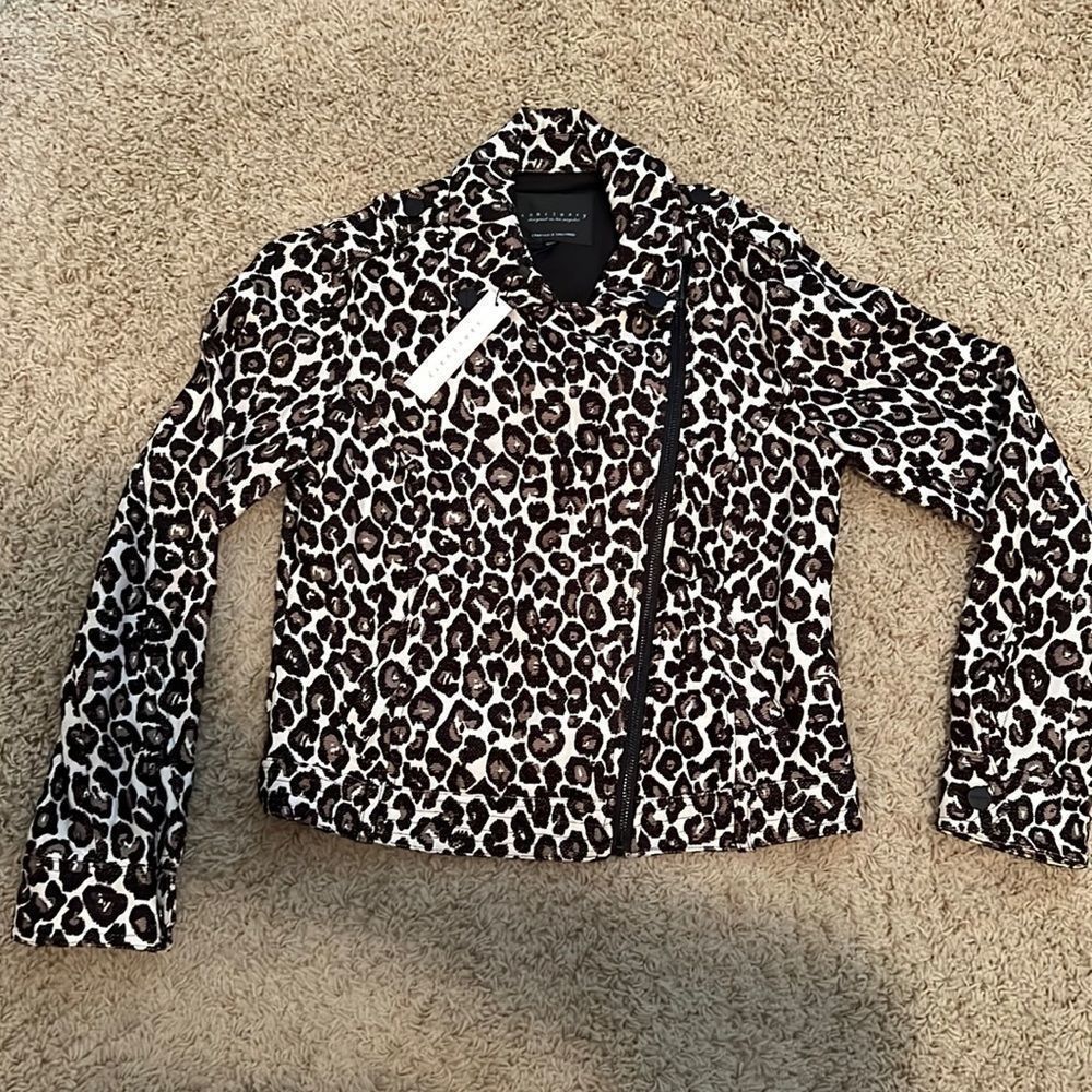 NWT Sanctuary cheetah print jacket - Picture 1 of 4